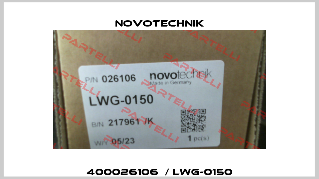 400026106  / LWG-0150 Novotechnik