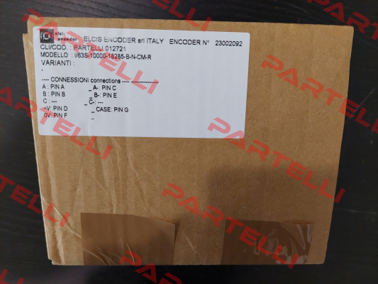 I/63S-10000-18285-B-N-CM-R Elcis