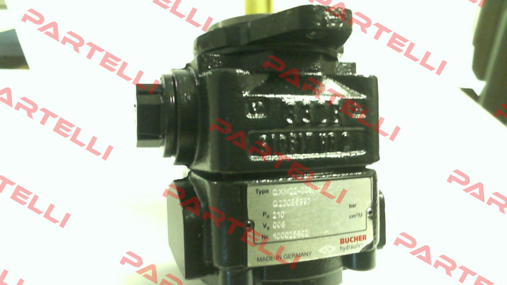 100025602 / QXM22-006N130 Bucher Hydraulics