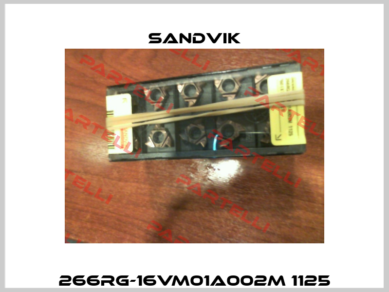 266RG-16VM01A002M 1125 Sandvik