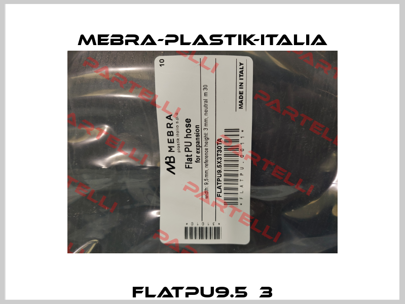 FLATPU9.5ｘ3 mebra-plastik-italia