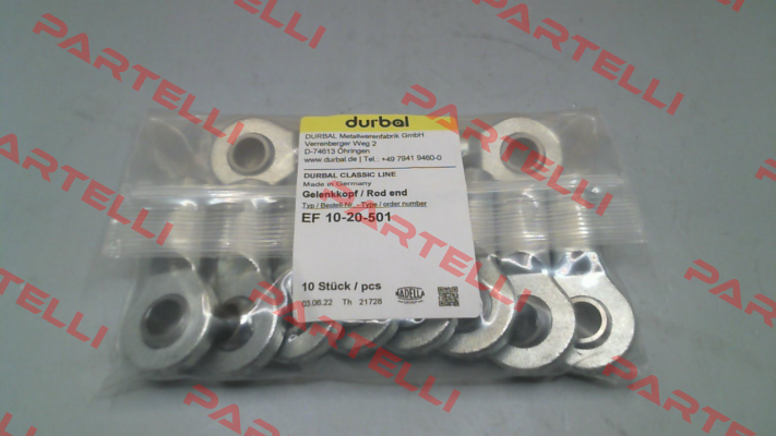 EF 10-20-501 Durbal