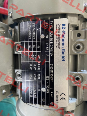 FCPA 56 B-2/HE AC Motoren