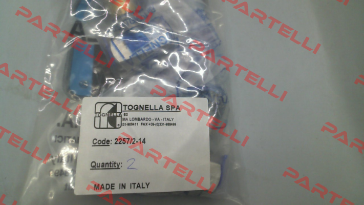 FT2257/2-14 (240-114-01000) Tognella