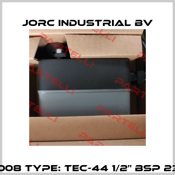 P/N: 4008 Type: TEC-44 1/2" BSP 230VAC JORC Industrial BV