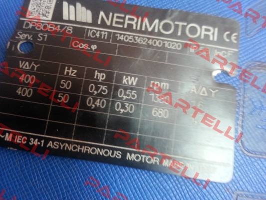 DP 80B 4/8 P  Neri Motori