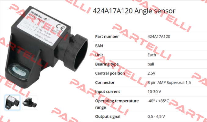 424A17A120 Elobau
