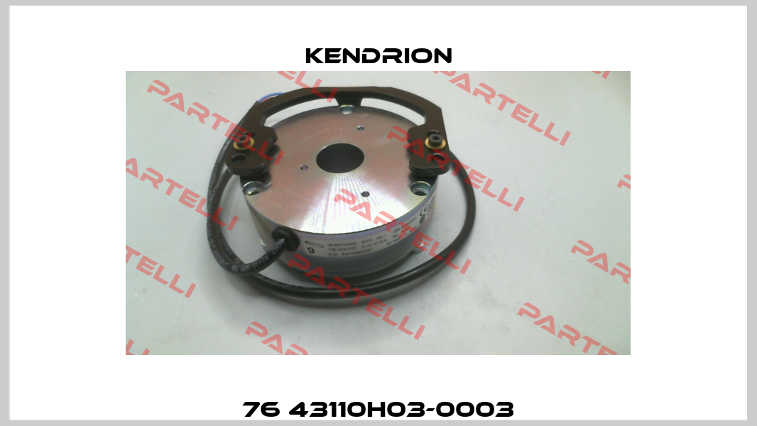 76 43110H03-0003 Kendrion