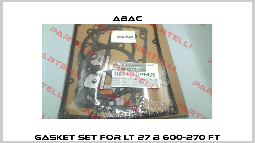gasket set for LT 27 B 600-270 FT ABAC