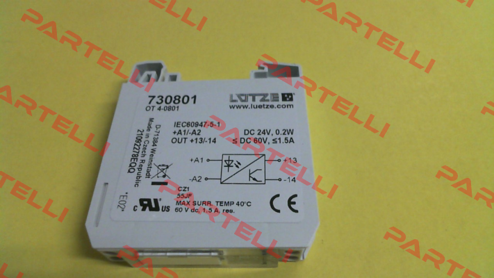 730801 / OT 4-0801 DC 24V Luetze