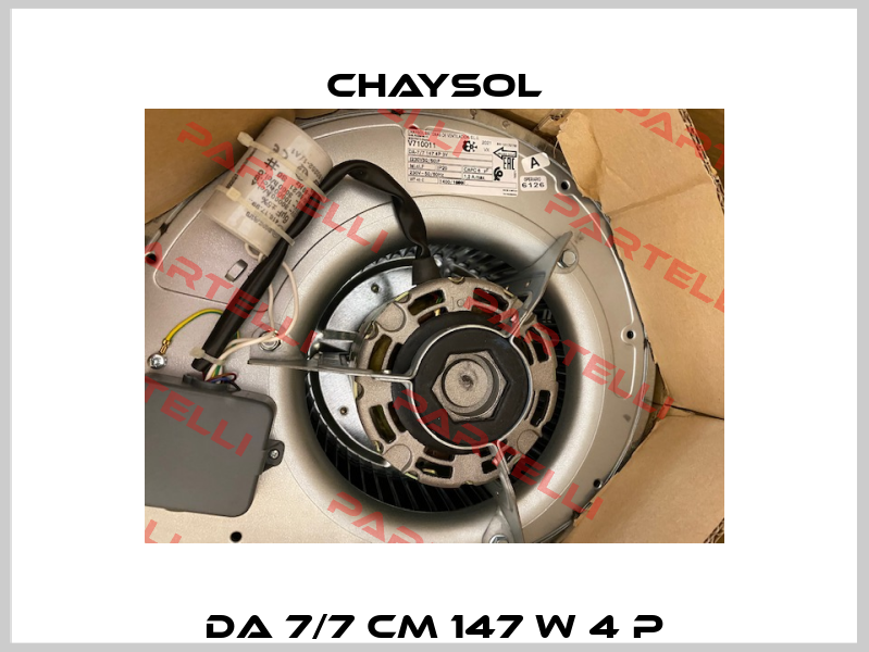 DA 7/7 CM 147 W 4 P Chaysol