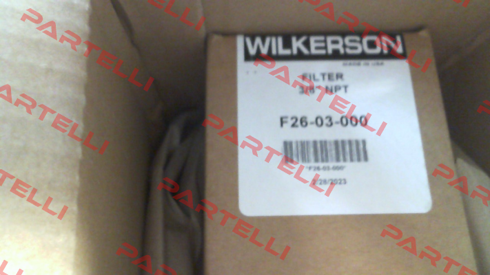 F26-03-000 Wilkerson