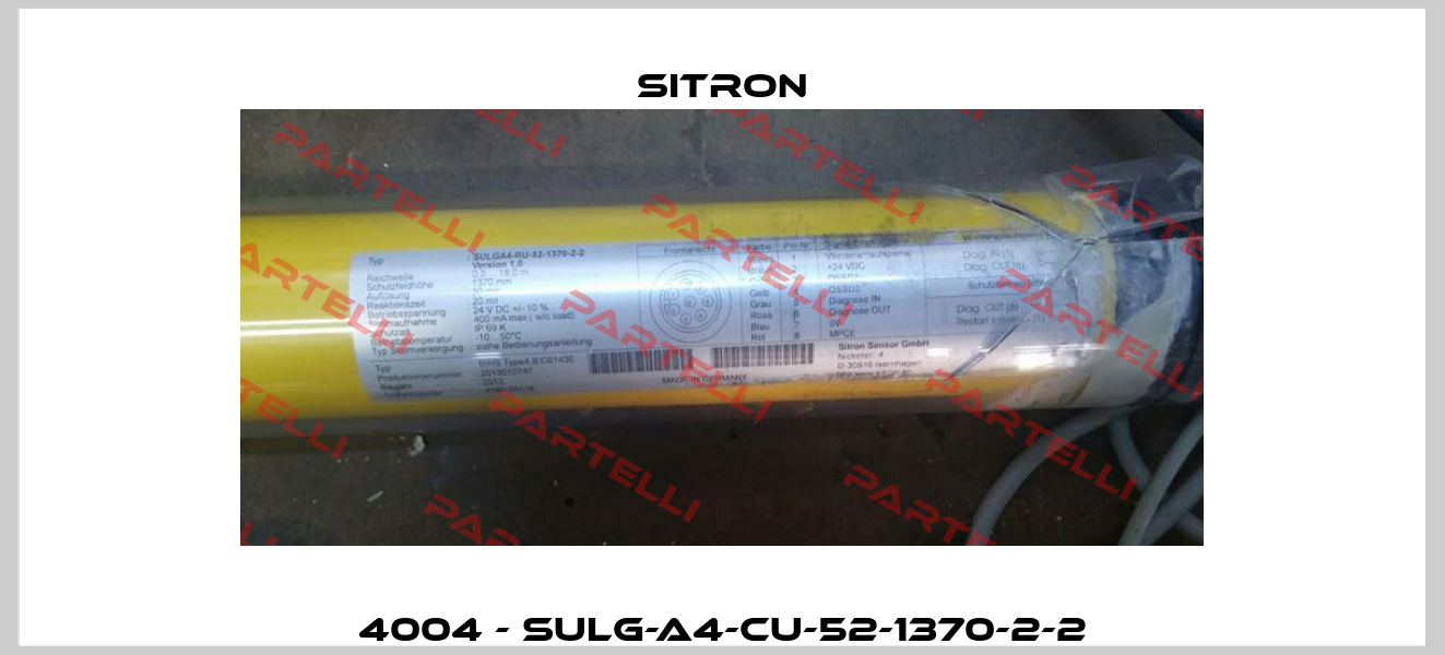 4004 - SULG-A4-CU-52-1370-2-2 Sitron