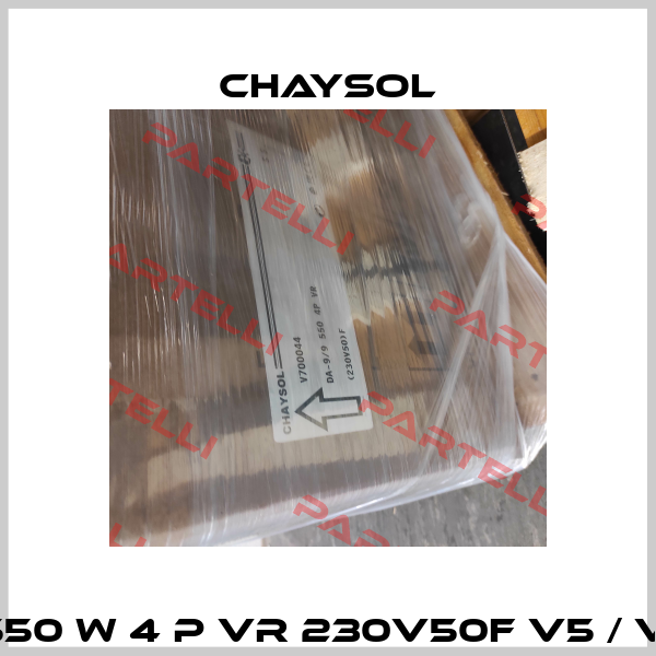 DA 9/9 550 W 4 P VR 230V50F V5 / V700044 Chaysol