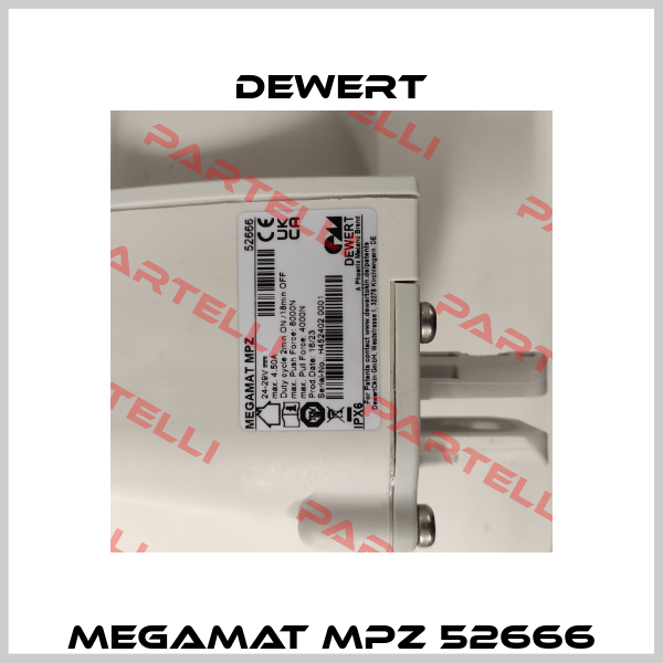 Megamat MPZ 52666 DEWERT