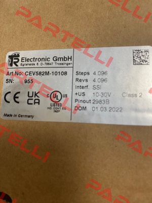 CEV582M-10108 / CEV582M*4096/409 TR Electronic