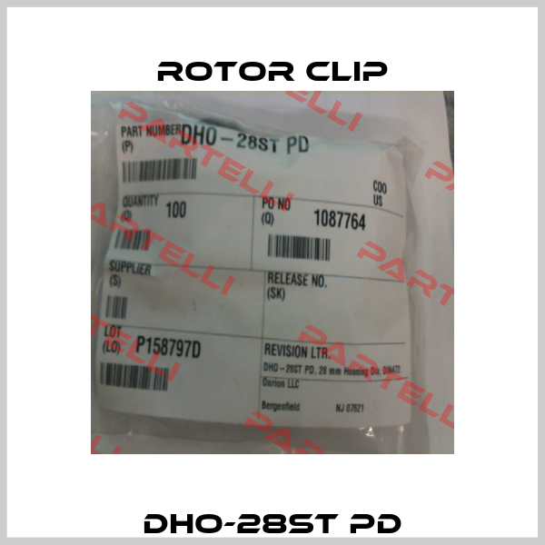 DHO-28ST PD Rotor Clip
