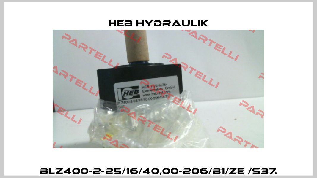 BLZ400-2-25/16/40,00-206/B1/ZE /S37. HEB Hydraulik
