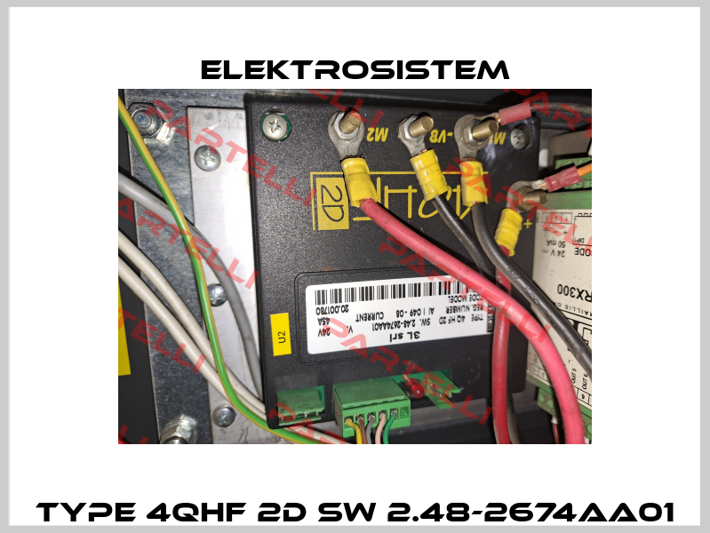 TYPE 4QHF 2D SW 2.48-2674AA01 Elektrosistem