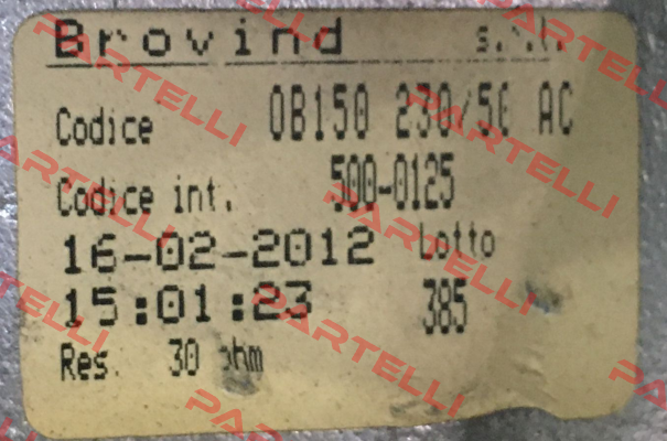 0B150 230/50 AC Brovind