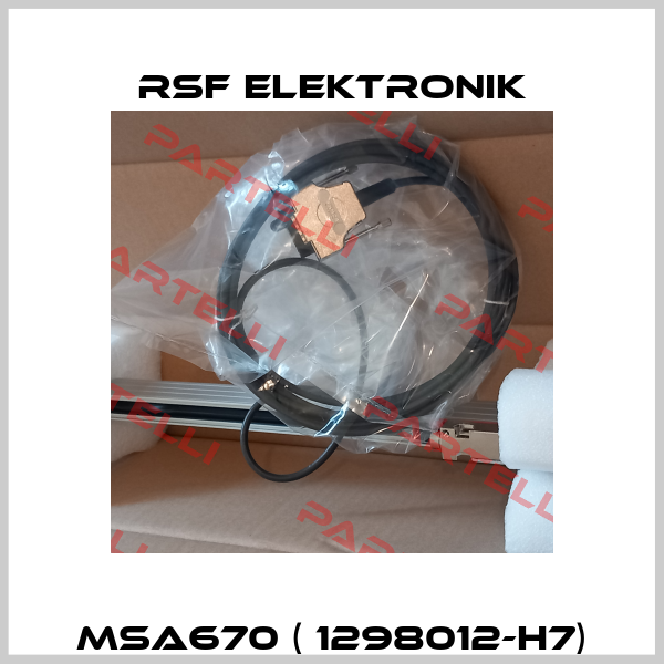 MSA670 ( 1298012-H7) Rsf Elektronik