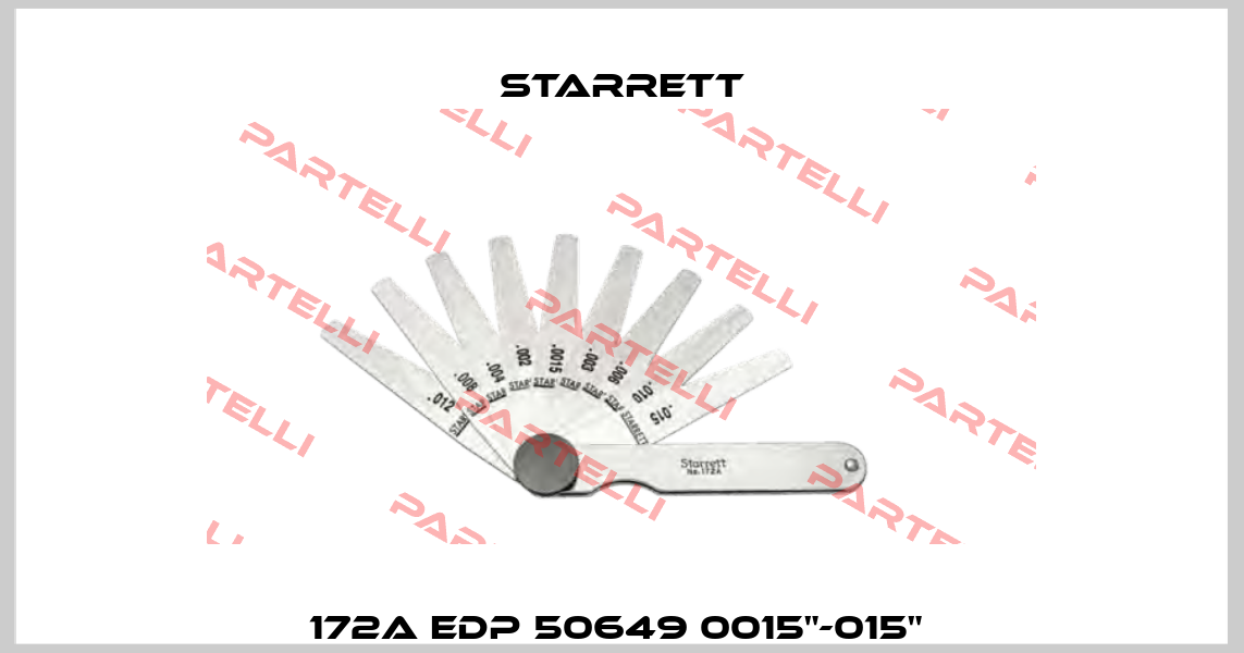 172A EDP 50649 0015"-015"  Starrett