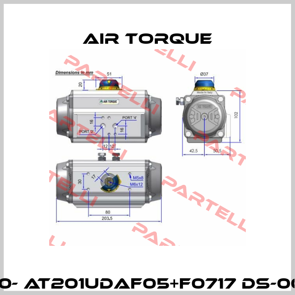 B10- AT201UDAF05+F0717 DS-000 Air Torque