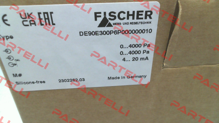 DE90E300P6P000000012 Fischer Mess Regeltechnik
