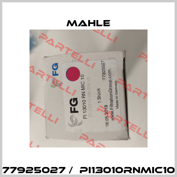 77925027 /  PI13010RNMIC10 MAHLE