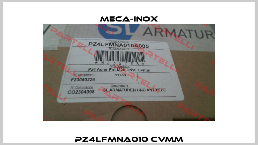 PZ4LFMNA010 CVMM Meca-Inox