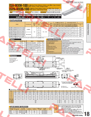 ISA-MXM-A-100-10-500-T2-M-AQ-EU IAI