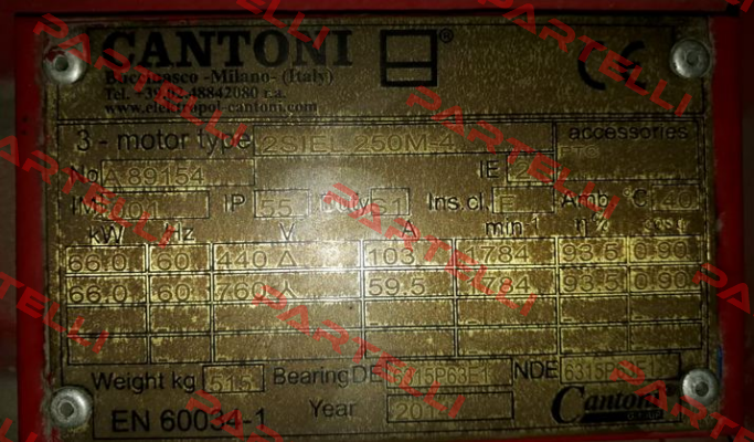 2SIEL 250 M-4 Cantoni