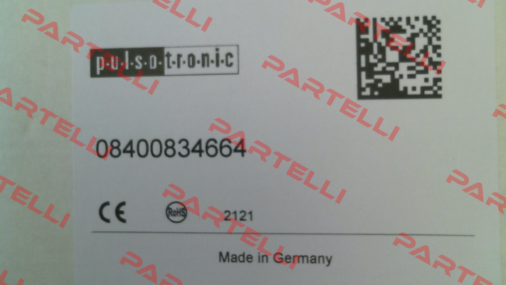 p/n: 08400834664, Type: KURT250-Q12KB-ANU-V1 Pulsotronic