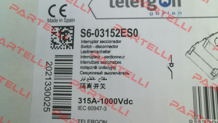 S6-03152ES0 Telergon