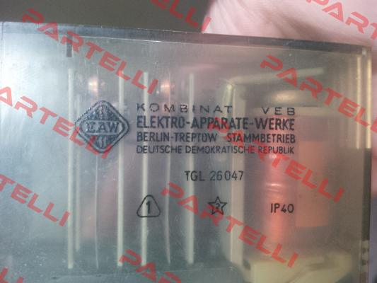 TGL 26047 , 2RH01, 48VDC Relog