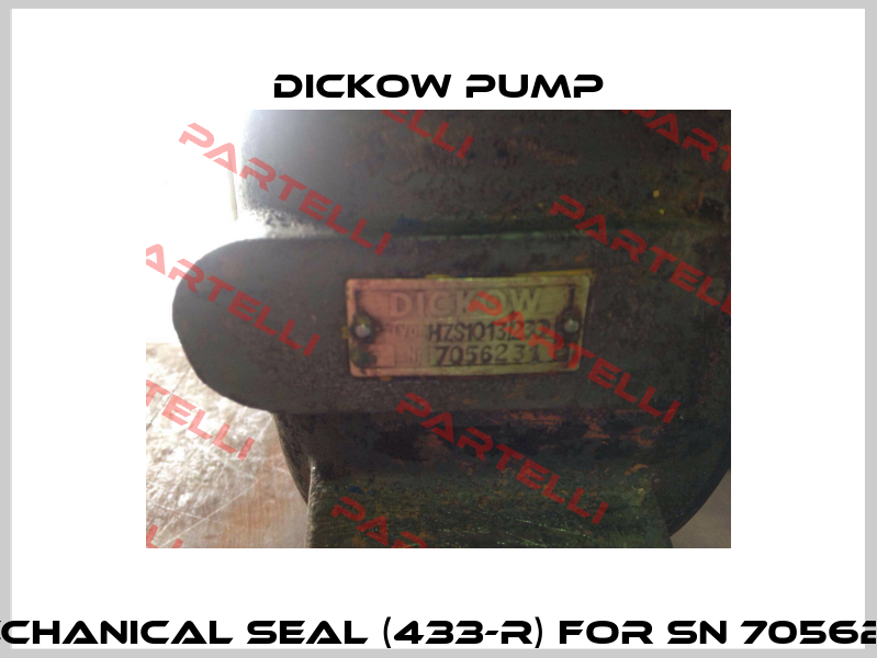 mechanical seal (433-R) for SN 7056231  Dickow Pump