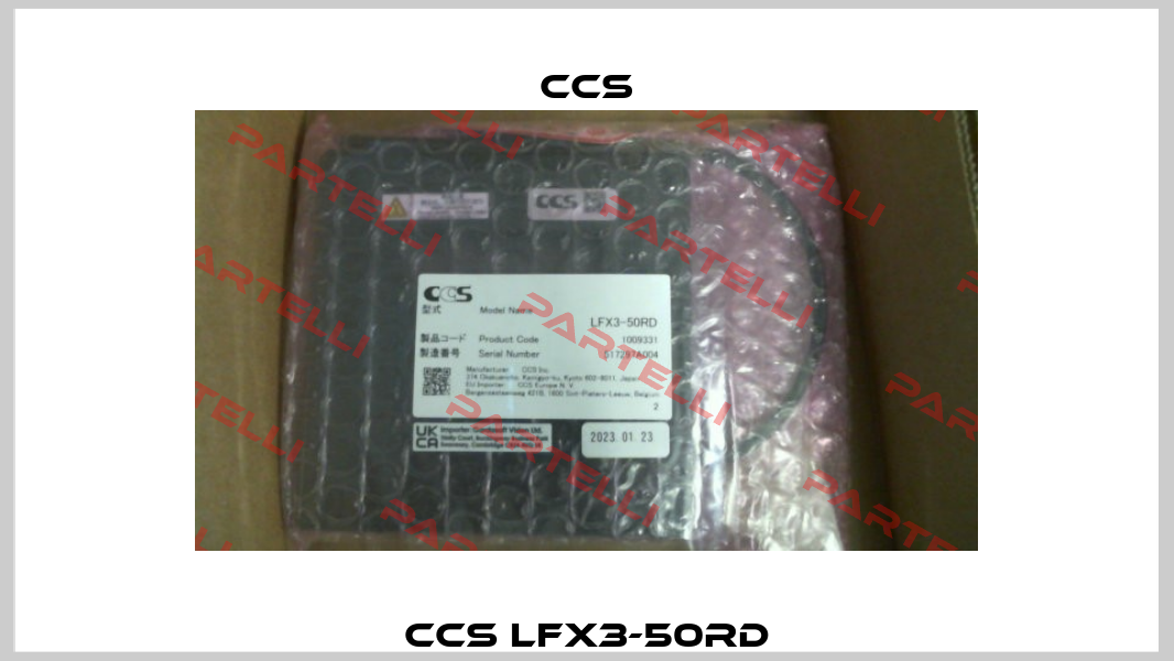 CCS LFX3-50RD CCS