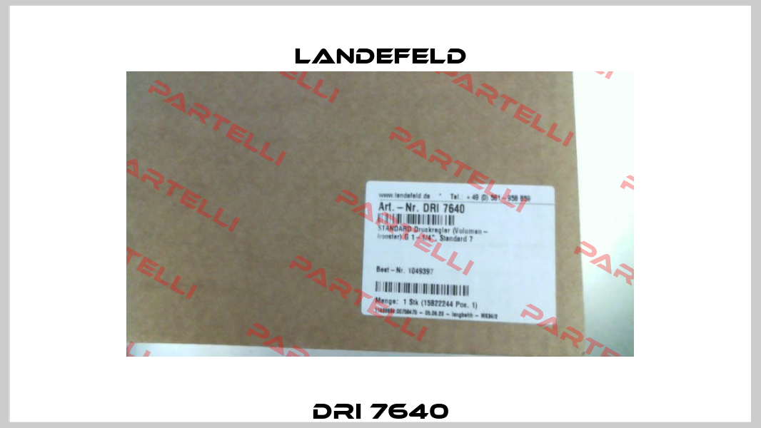 DRI 7640 Landefeld