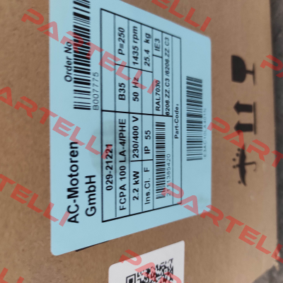 FCPA 100 LA-4/HE same as FCPA 100 LA 4/PHE AC Motoren