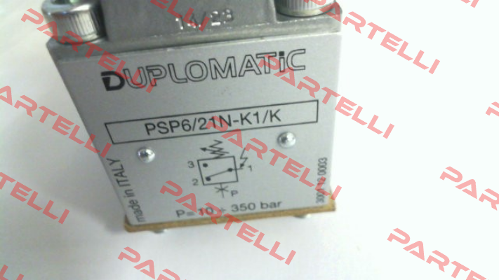 DLD 72000300523 / PSP - 6 / 21 N - K1 / K Duplomatic