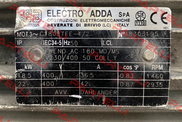 Type C 180 LTFE-2/4 Electro Adda