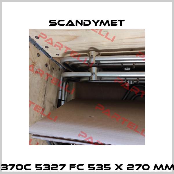 SCAX 370C 5327 FC 535 x 270 mm (AxB) SCANDYMET