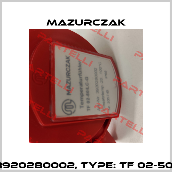 P/N: 3920280002, Type: TF 02-50/LC-G Mazurczak