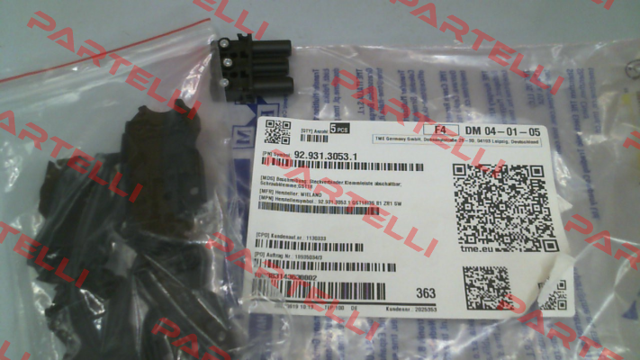 92.931.3053.1 / GST18I3S B1 ZR1 SW Wieland Electric
