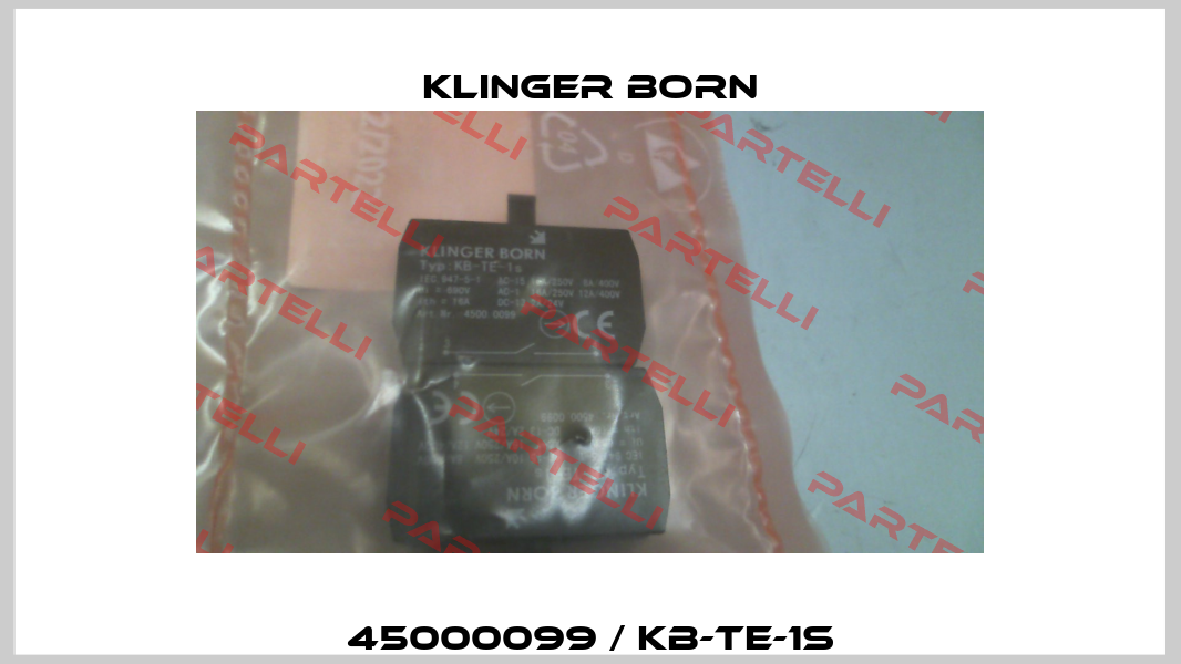 45000099 / KB-TE-1s Klinger Born