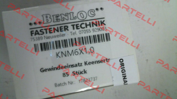 KNM6X1.0 Keensert