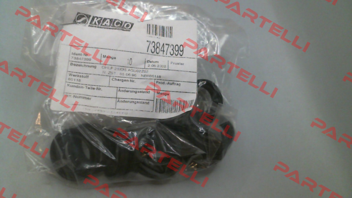 P/N: 73847399 Type: QHLP 25 x 35 NBR Kaco