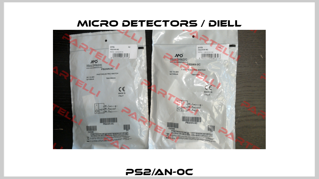 PS2/AN-0C Micro Detectors / Diell