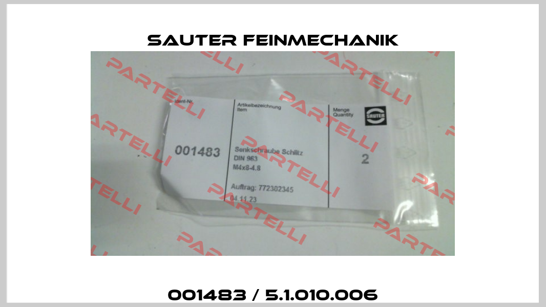 001483 / 5.1.010.006 Sauter Feinmechanik