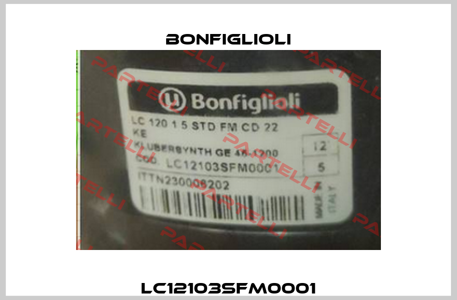 LC12103SFM0001 Bonfiglioli